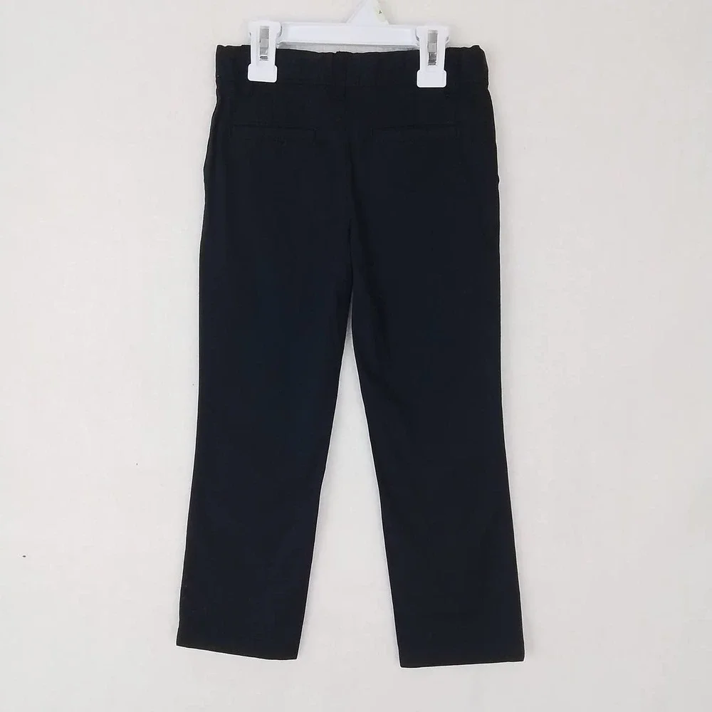 Carter's Kid Cotton Slim Fit Khaki Pants Boy's Size 4 in‎ Black